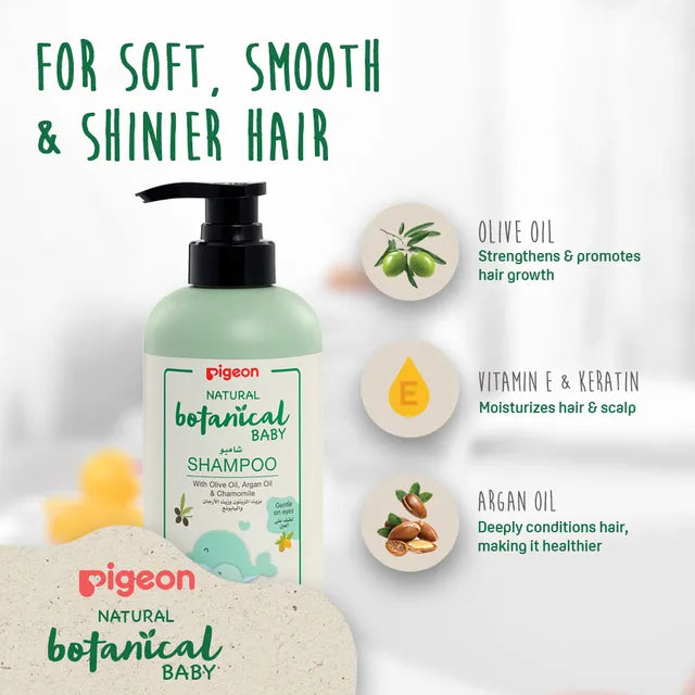 Pigeon Natural Botanical Baby Shampoo - 500ml