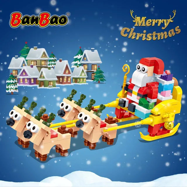 Banbao Christmas Set - 258Pcs