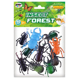 Power Joy Animal Worldz Insects Figurine 2 inch - 10pcs Assorted
