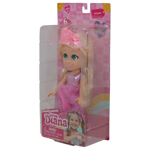 Headst Love Diana Doll Princess - 6inch