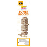 Power Joy Wooden Tower Blocks 54pcs 4-dices