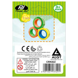 Power Joy Fidget Toy Magnetic Rings 3pcs
