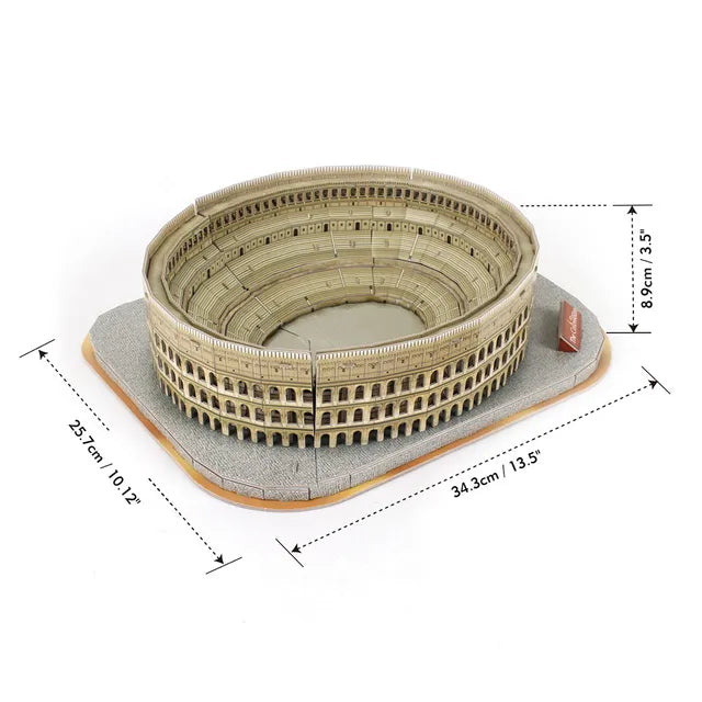 Cubicfun Ngeo 3D Puzzle The Colosseum - 131Pcs