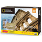 Cubicfun Ngeo 3D Puzzle The Colosseum - 131Pcs