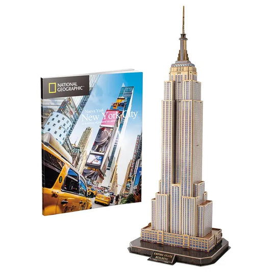 Cubicfun Ngeo 3D Puzzle Empire State Building - 66Pcs