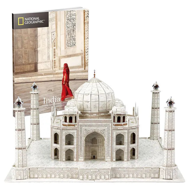 Cubicfun Ngeo 3D Puzzle Taj Mahal - 87Pcs