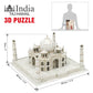 Cubicfun Ngeo 3D Puzzle Taj Mahal - 87Pcs