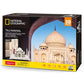 Cubicfun Ngeo 3D Puzzle Taj Mahal - 87Pcs