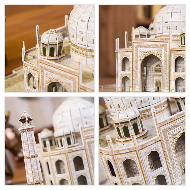 Cubicfun Ngeo 3D Puzzle Taj Mahal - 87Pcs