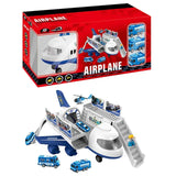 Power Joy Vroom Vroom Airplane with 5 Cars+1 Police