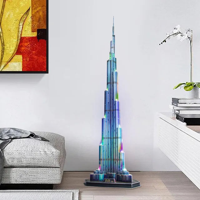 Cubicfun 3D Puzzle Burj Khalifa - 136Pcs