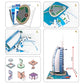 Cubicfun 3D Puzzle Burj Al Arab - 101Pcs