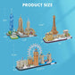 Cubicfun 3D Puzzle Cityline Paris - 114Pcs