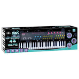 Power Joy Battery Operated Music Keyboard 44keys with Microphone