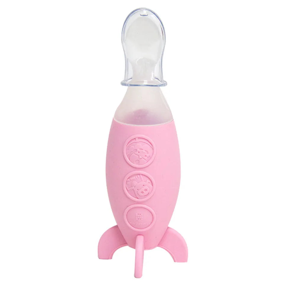 Marcus & Marcus - Feeding Spoon Dispenser - Pink - Laadlee