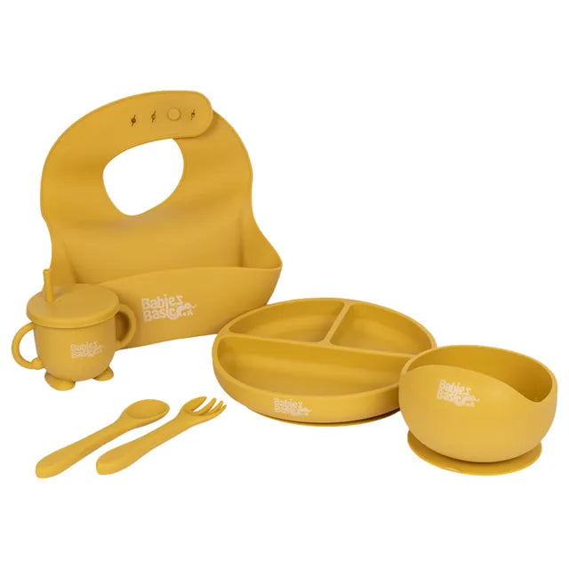 Babies Basic Feeding Set 6pcs - Yellow