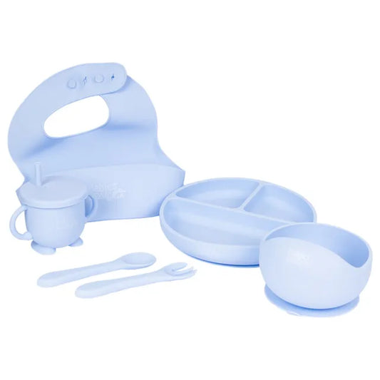 Babies Basic Feeding Set 6pcs - Blue