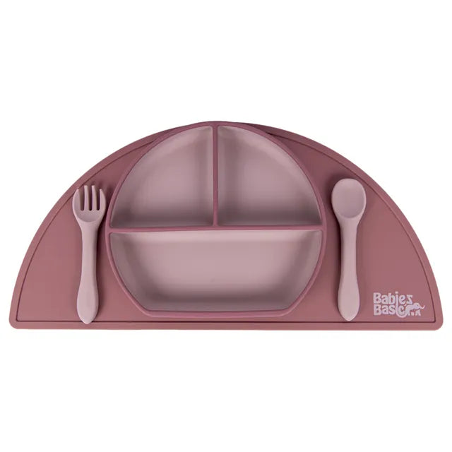 Babies Basic Feeding Set 3pcs- Pink