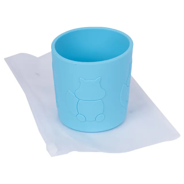 Babies Basic Silicone Trainer Cup for Babies - Blue