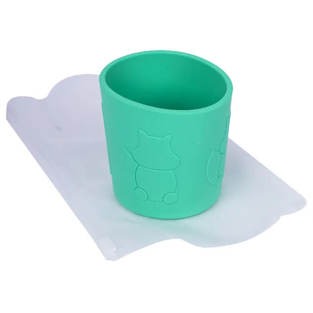 Babies Basic Silicone Trainer Cup for Babies - Green