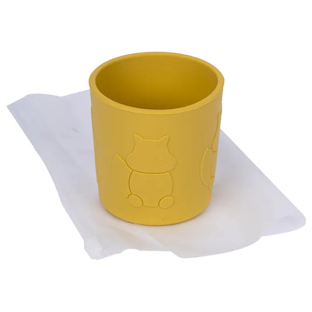 Babies Basic Silicone Trainer Cup for Babies - Yellow