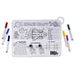 Babies Basic Colouring Mat with Pens And Travel Case - Game Design