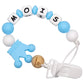 Babies Basic Customized Pacifier Clip - Blue