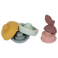 Babies Basic Silicone Stacking Toy - Pear