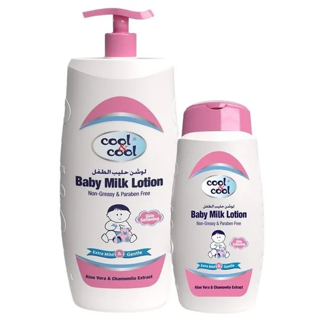 Cool & Cool Baby Milk Lotion - 500ml+ 250ml