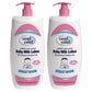 Cool & Cool Baby Milk Lotion 750ML - Pack of 2