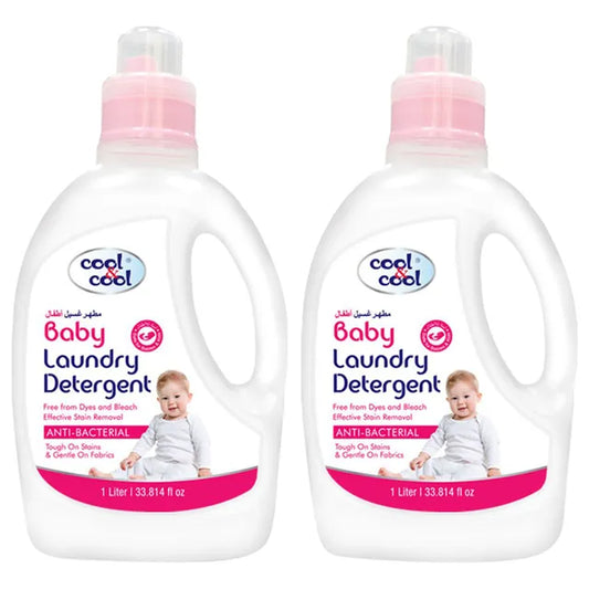 Cool & Cool Baby Laundry Detergent 1L - Pack of 2