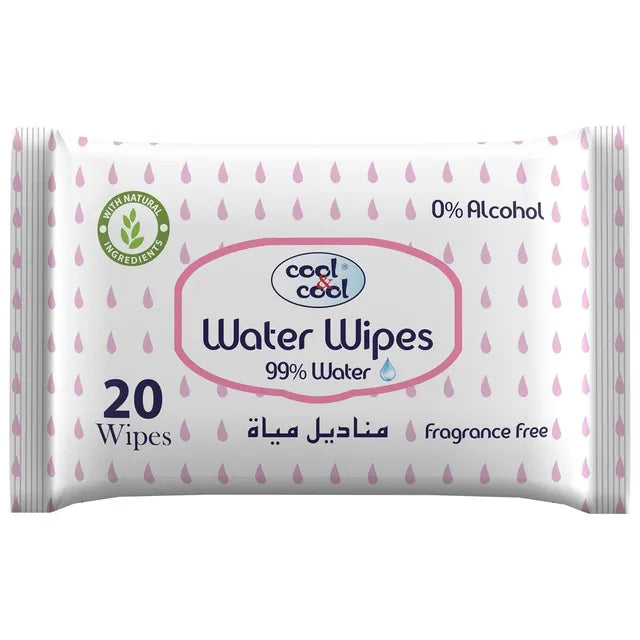 Cool & Cool Aqua Wipes - 20pcs