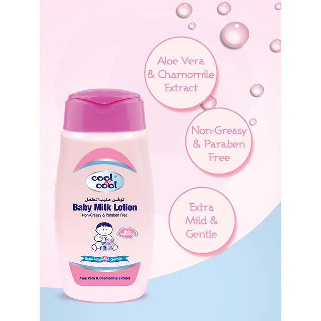 Cool & Cool Baby Milk Lotion - 60ml