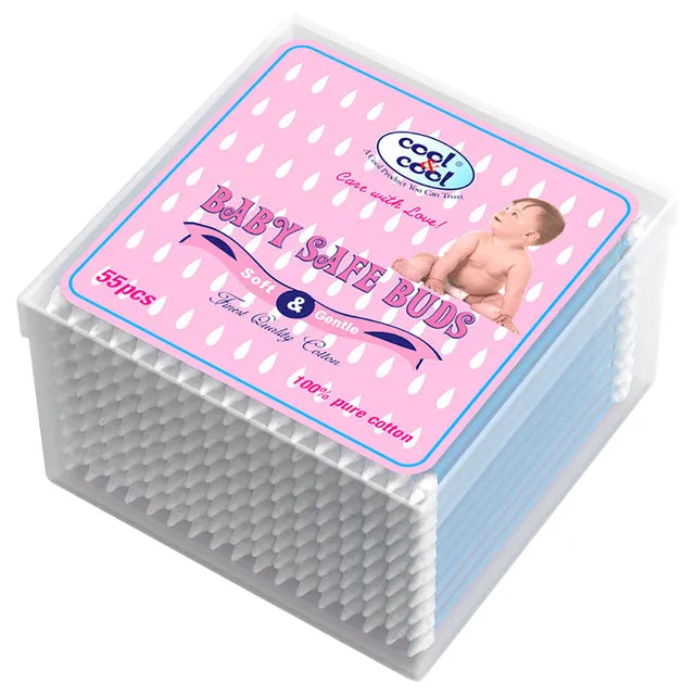 Cool & Cool Baby Cotton Buds - 55pcs