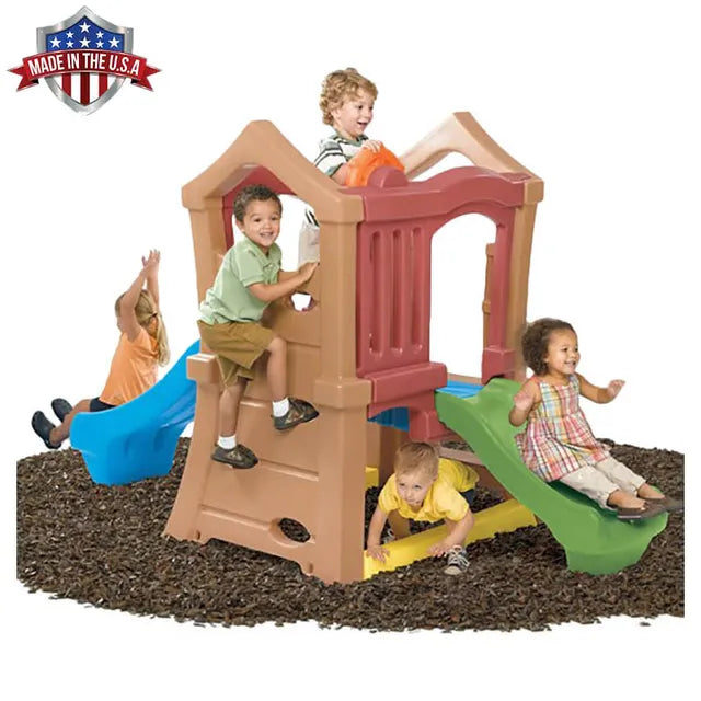 Step2 Play Up Double Slide Climber - Laadlee