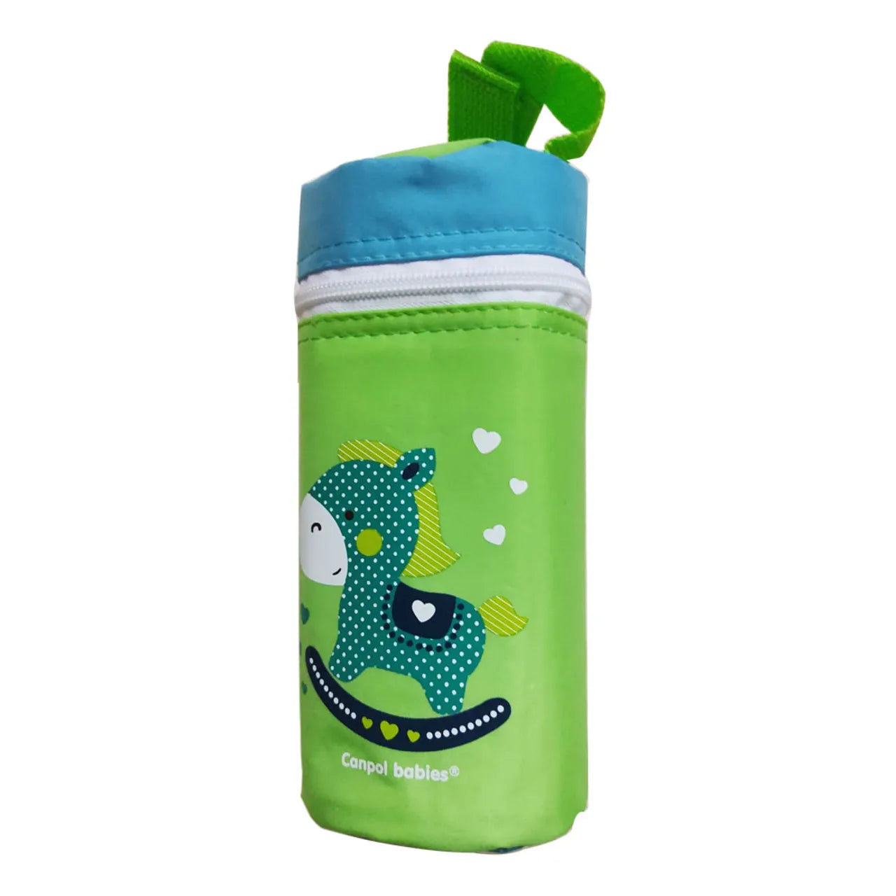 Canpol Babies Bottle Insulator With Zip Closure - Green