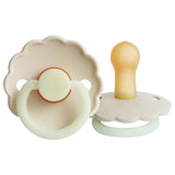 Frigg Daisy Latex Baby Pacifier 0-6M, 1Pack, Cream Night - Size 1 - Laadlee
