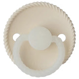 Frigg Rope Latex Baby Pacifier 6M-18M, 1Pack, Cream - Size 2 - Laadlee