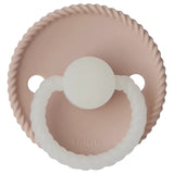 Frigg Rope Latex Baby Pacifier 0-6M, 1Pack, Blush - Size 1 - Laadlee