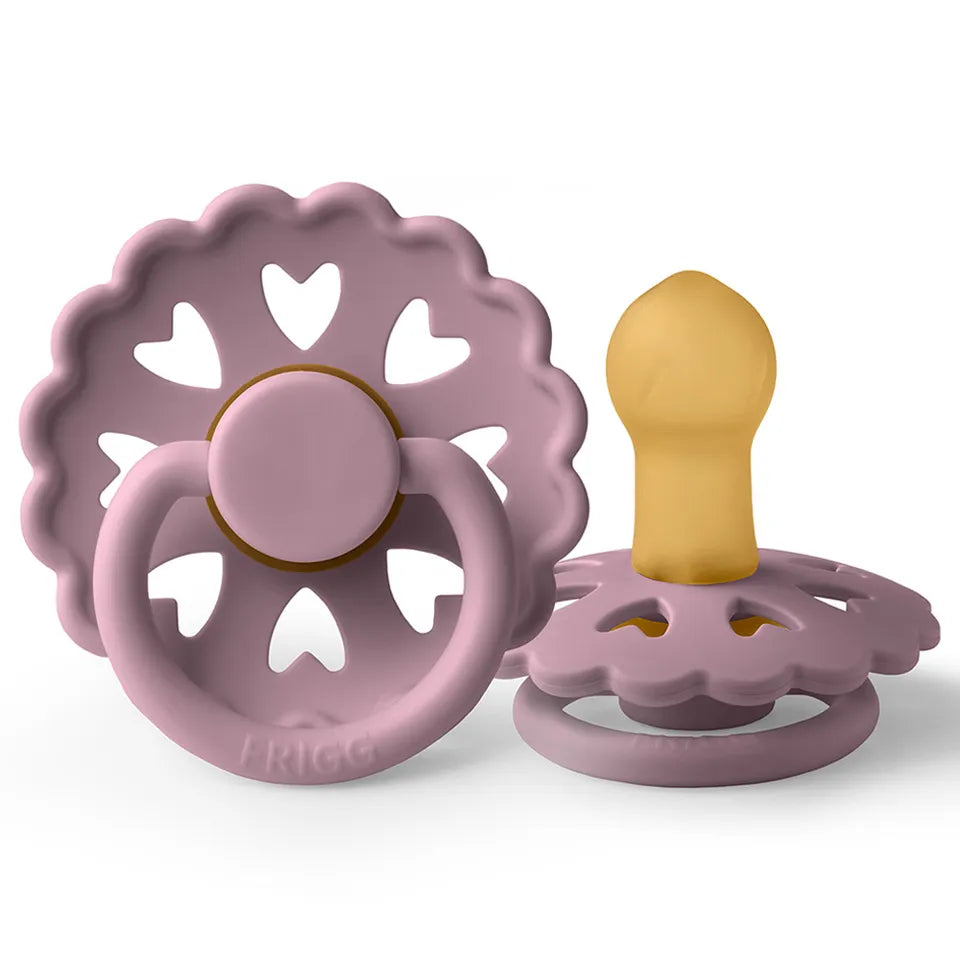 Frigg Fairytale Latex Baby Pacifier 0-6M, 1Pack, The Little Mermaid - Size 1 - Laadlee