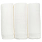 Lulujo 3-Pack Bamboo Muslin Swaddle Blankets - White