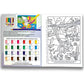 Ooly Color By Numbers Coloring Book - Mythical Friends