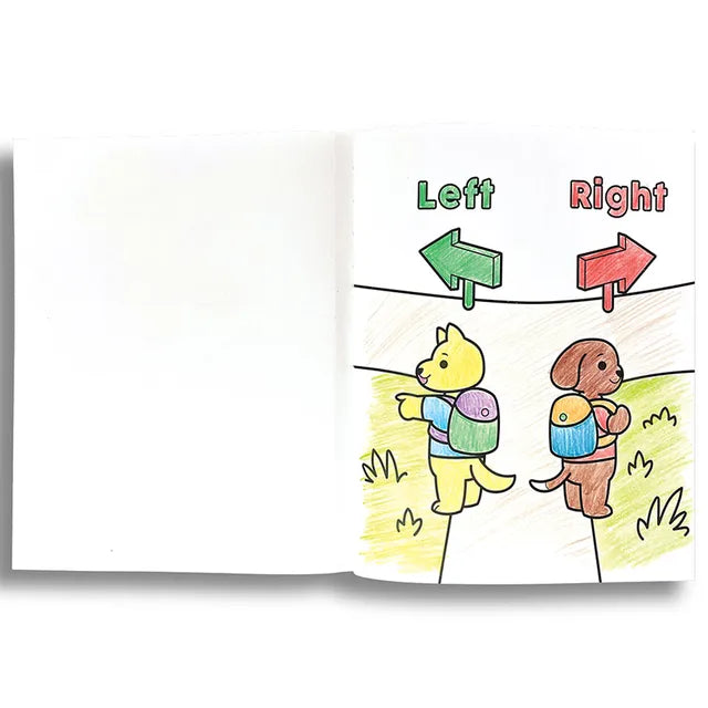 Ooly Toddler Color In Book - Opposites