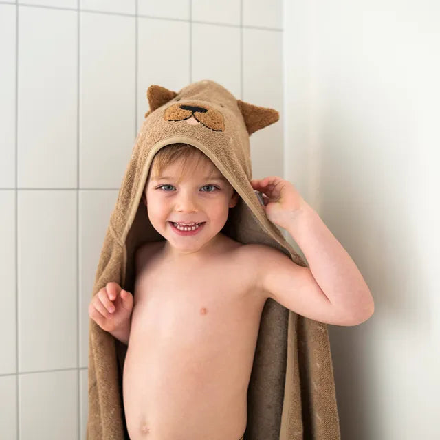 Trixie Hooded Towel - Mr. Dog (75Cm X 75Cm) - Laadlee