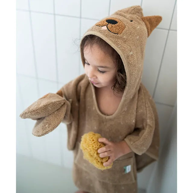 Trixie Washcloths 2-Pack | Mr. Dino - Mr. Dog - Laadlee