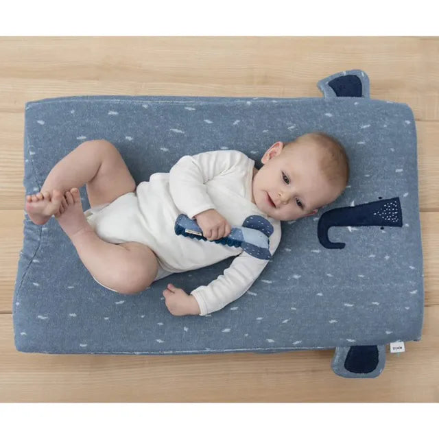 Trixie Changing Pad Cover - Mrs. Elephant - Laadlee