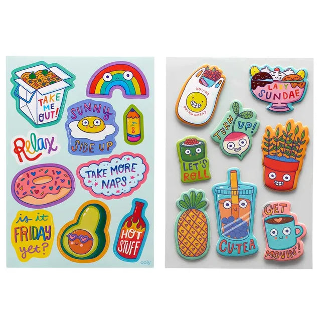 Ooly Sticker Stash - Quirky Fun