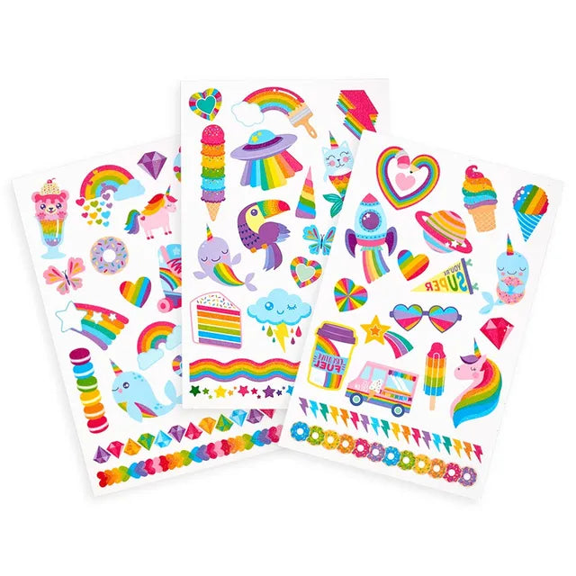 Ooly Tattoo-Palooza Temporary Tattoos - Over The Rainbow