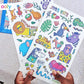 Ooly Tattoo Palooza Temporary Tattoos - Party Animal