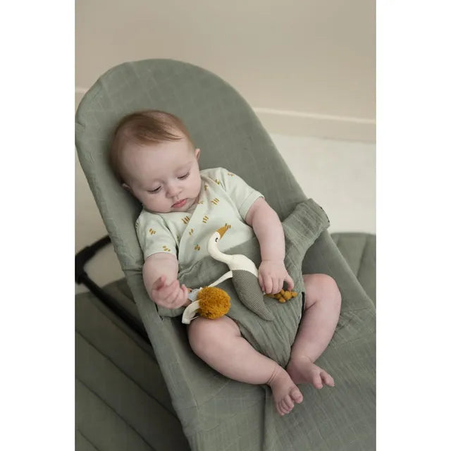 Trixie Pram Toy - Heron - Laadlee